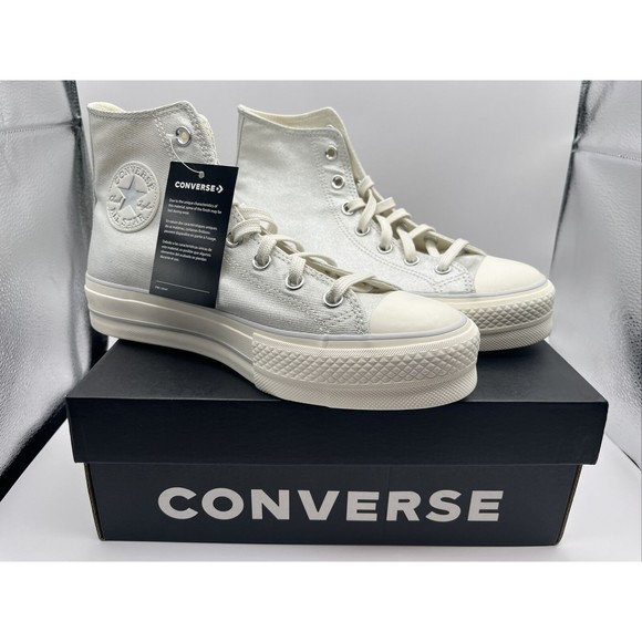 Chuck Taylor Shoes - Chuck Taylor All Star Platform High 'Digital Powder - Egret'
